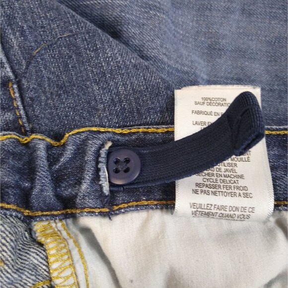 Levi Strauss 505 Women's 10 Reg 25x25 Low Rise Straight Leg Adjustable Waist EUC - Picture 10 of 12